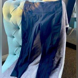 Lululemon Fast and Free running tight 25” length—black, size 10